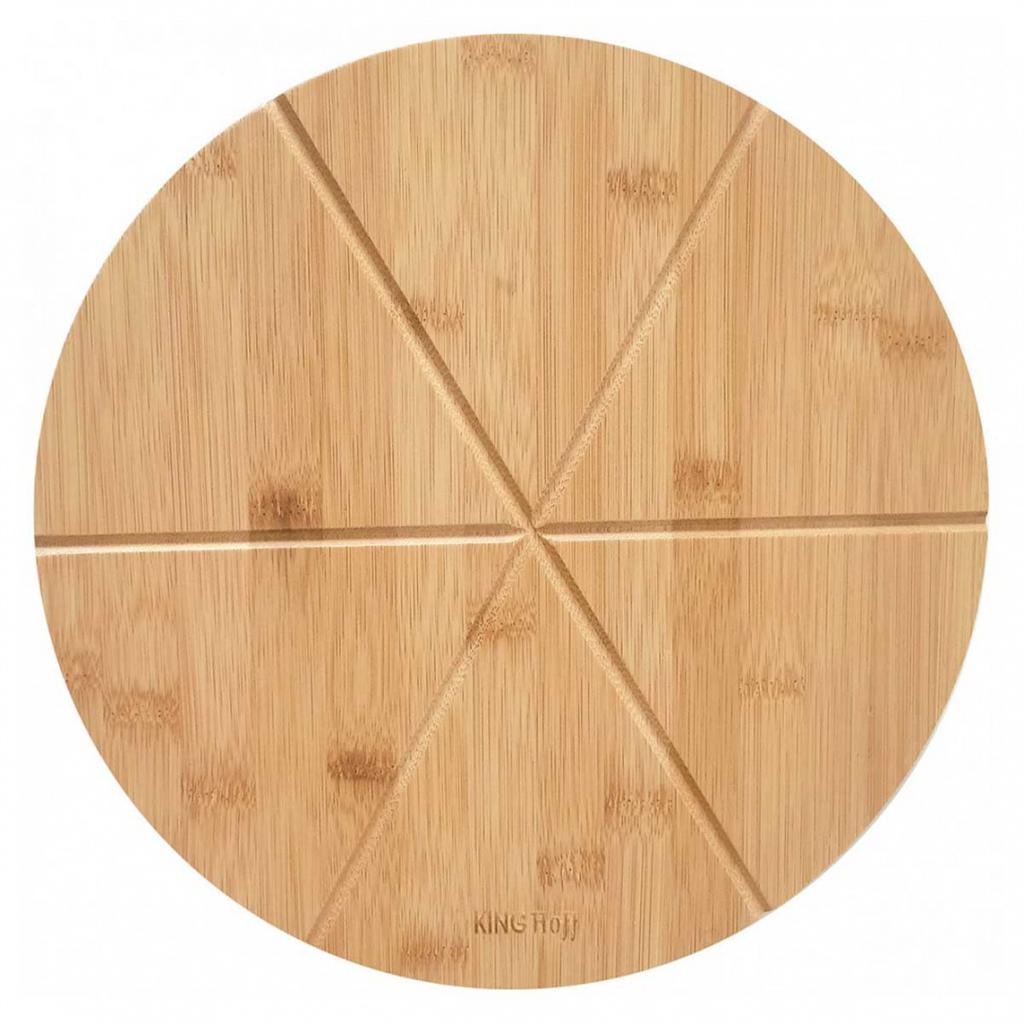 WOODEN PIZZA TRAY 35cm KINGHOFF KH-1565