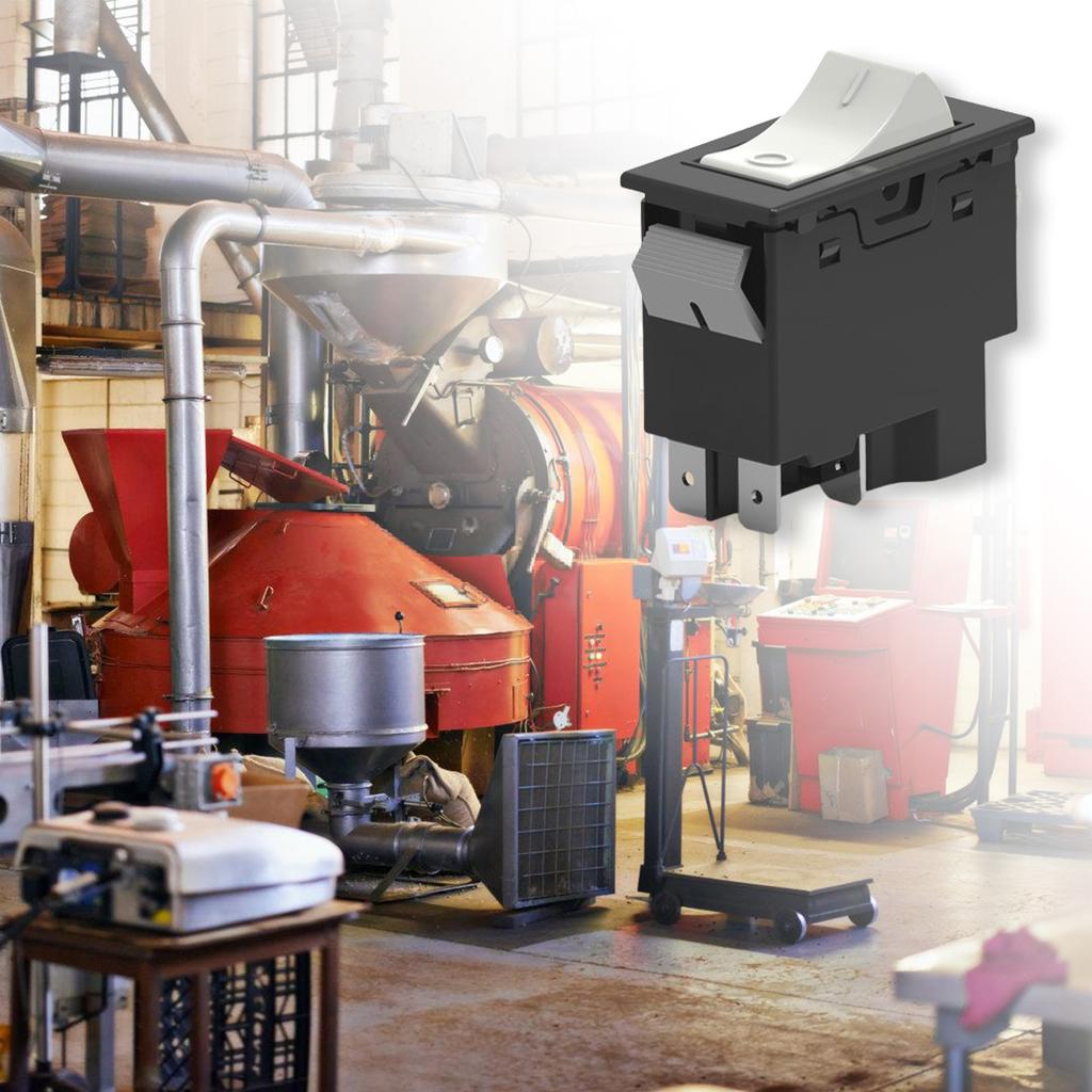 4Pins Emergencies Stop Button Electromagnetic Switches for Industrial Electric Power Tool Machine Tool Equipment