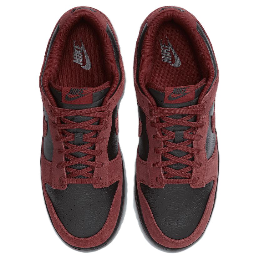 Nike Кроссовки мужские Dunk Low SE Dark Team Red Black FQ8249-002