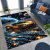 Будущий концепт спортивного автомобиля гоночный велосипед мотоцикл ковер для спальни гостиной дивана домашний придверный коврик декор, большой нескользящий напольный коврик