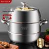 maxcook Новая кастрюля-пароварка из нержавеющей стали 304 от Head Chef