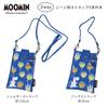 MOOMIN Smartphone Pouch Shoulder Bag Snufkin Blue