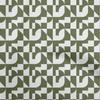 oneOone Cotton Flex Brown Fabric Geometrical Sewing Material Print Fabric By The Yard 40 Inch
