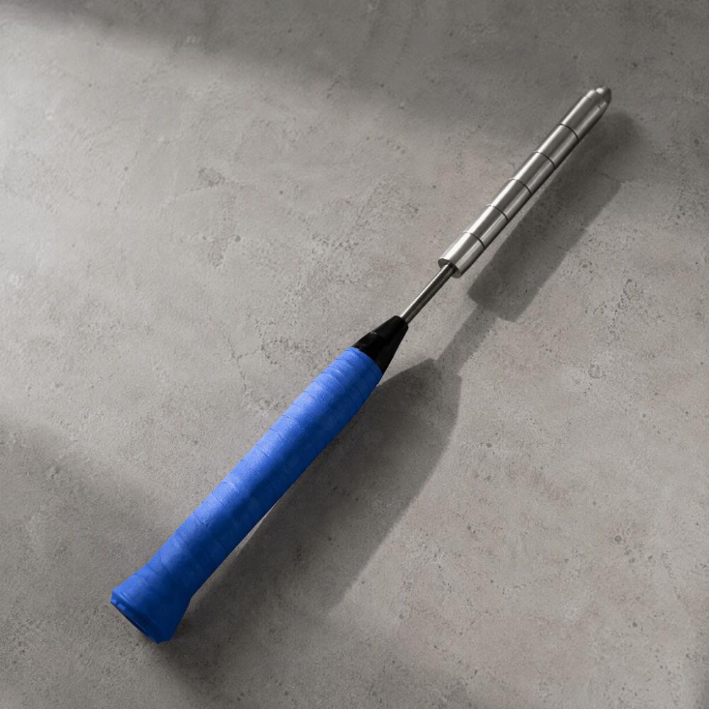 Detachable Weight Badminton Training Racket Stainless Steel Badminton Swing Training Rod  Training