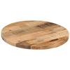 VidaXL Dessus de Table, Dessus de Table de Remplacement, Dessus de Rechange Salle à Manger, Ø 40x3,8 cm Rond Bois Massif de 370002