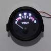2" 52MM 12V 8~16V Универсальный Светодиодный Электрический Автомобильный Вольтметр Измеритель Напряжения, Вольтметр, Стрелочный Вольтметр
