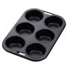 Muffin Pan, 6-Cavity, High Clean Coat, EE Sweets, D-4838