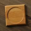 1 шт. Чайные блюдца, подставки под чай из бамбука ручной работы, рифленые подставки под чай, аксессуары для чайной церемонии, аксессуары для чайного сервиза, подходят для изоляции чашек чая