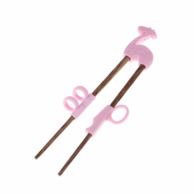 1 пара/коробка детские обучающие палочки для еды деревянные многоразовые обучающие палочки для еды