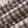 Shanshan Men's Pure Cotton Flannel Long-Sleeve Shirt