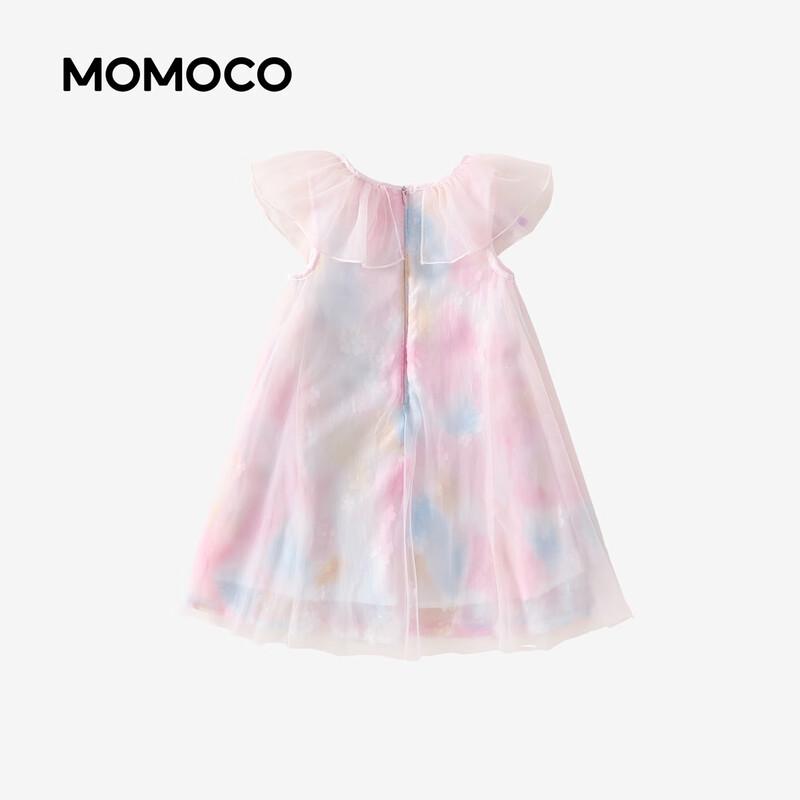 MOMOCO Детское красочное сладкое летнее платье принцессы