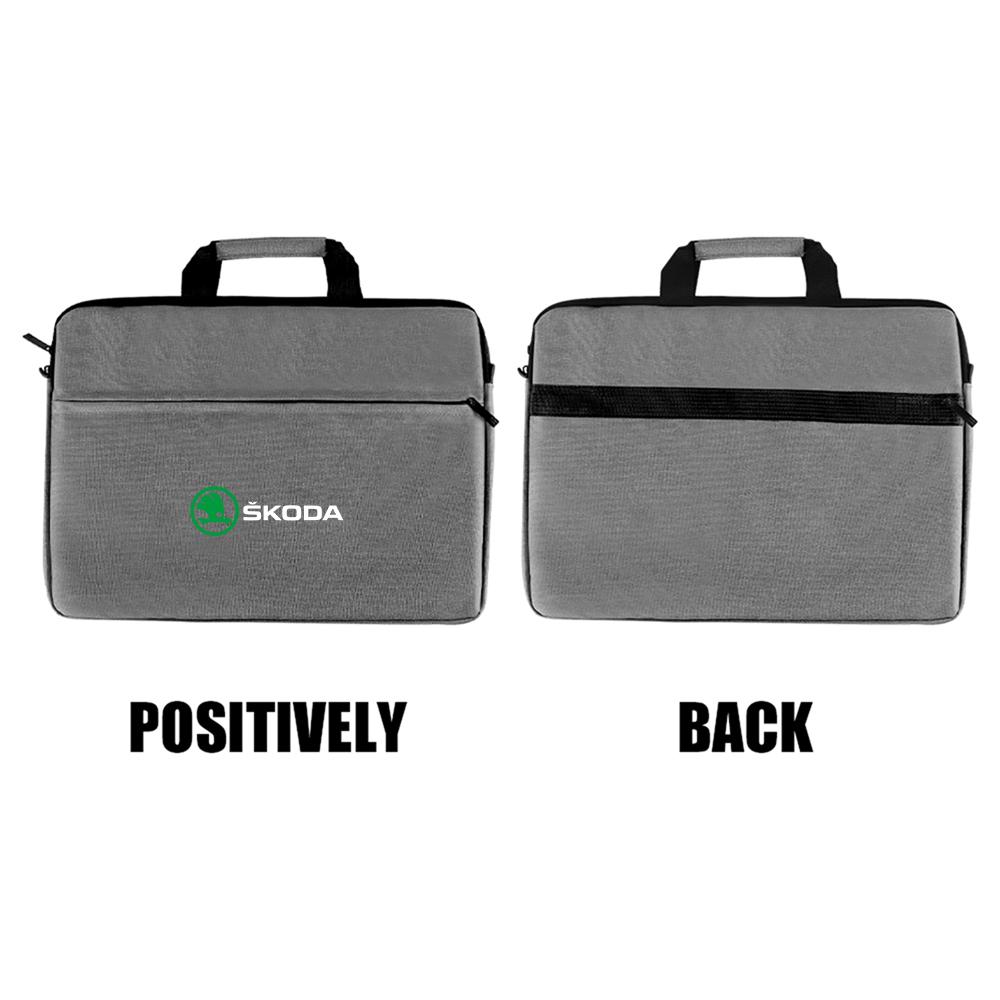 ZUKJ6 Large Capacity Computer Bag Travel Briefcase Handbag Logos For Skoda Rapid Scala Kodiaq Fabia Kamiq Karoq Octavia A5 A7 S VII