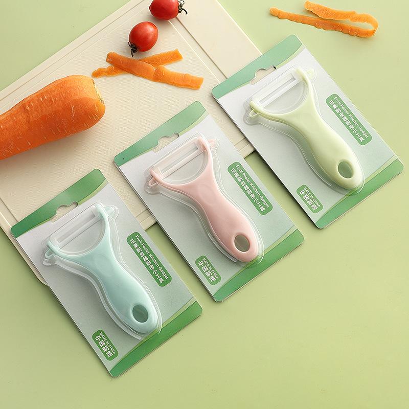 Овощечистка Керамика Овощи Фрукты Кухня Экологичный Чип для чистки Многофункциональный Рубанок Бытовая Яблоко Картофелечистка Столовые Принадлежности