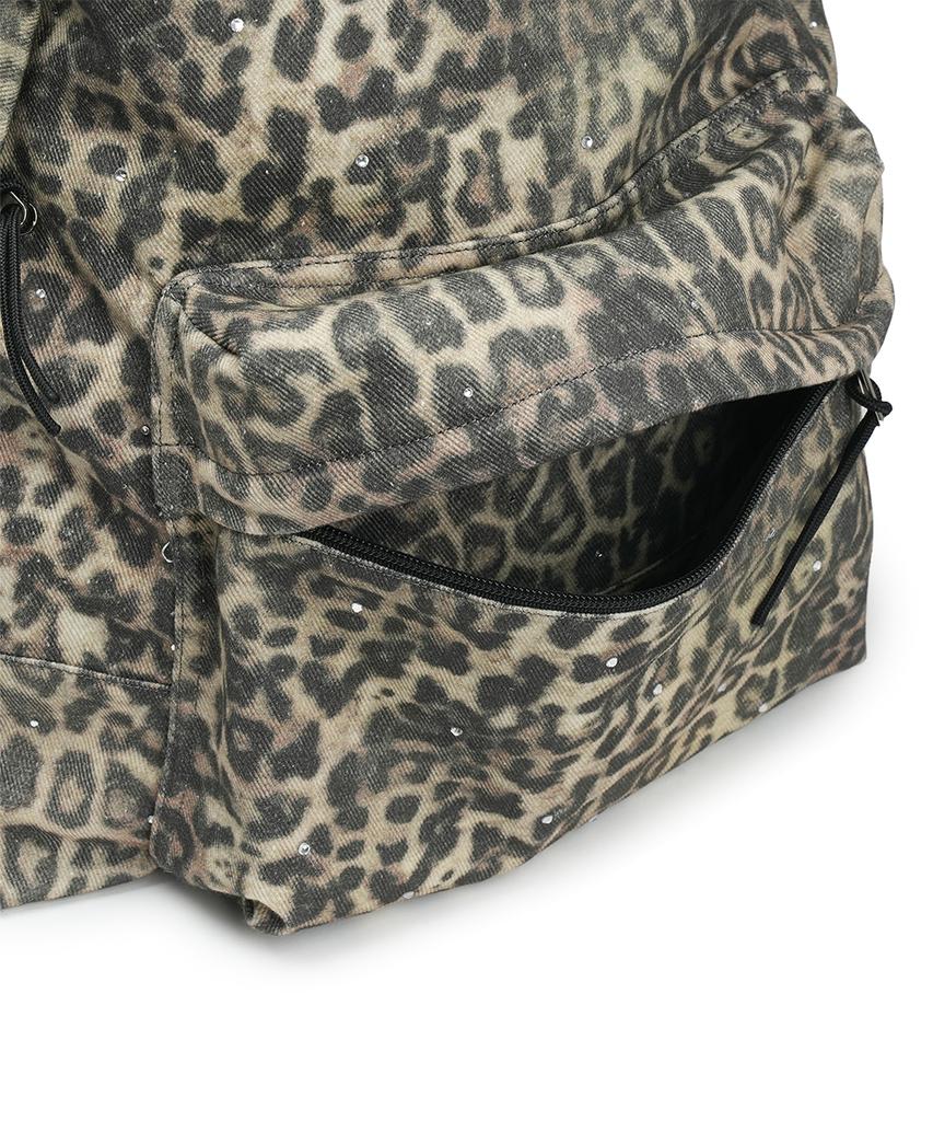 Grailz Crystal Back Pack [Leopard]