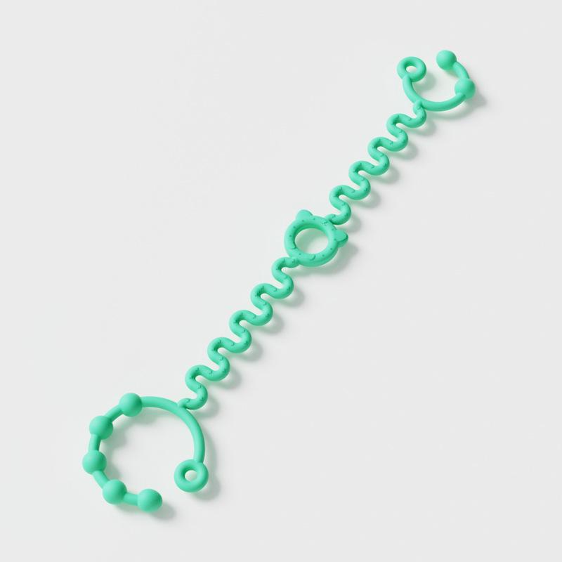 Милые мультяшные держатели-цепочки для соски-пустышки, защита от падения, мягкие силиконовые клипсы для прорезывания зубов, детская игрушка-прорезыватель, ремешок для соски-пустышки