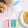 Bread Bag Clips, 10Pcs Easy Squeeze & Lock Food Bag Cinch Clips Good Grips Collection Bag Clip Reusable for Food Fruit Bread Storage