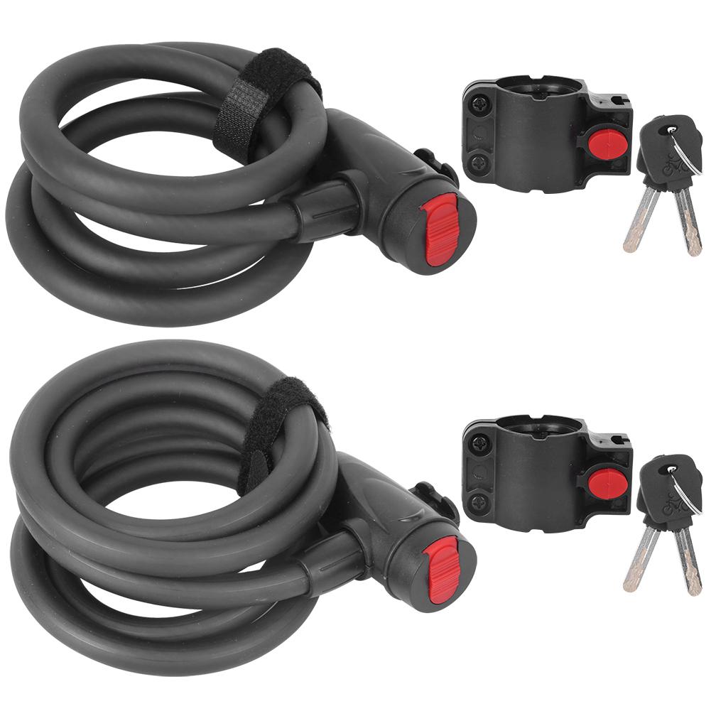 Wheelup Высокопрочный стальной трос Mountain Anti Theft Lock Безопасный велосипедный аксессуар