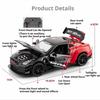1:Масштаб 32 GTR Honda NEW TYPER Игрушечные Автомобили Модели Двери Открываются С Инерционным Механизмом Миниатюрные Автомобили Свет Звук Транспортные Средства Обучающие Игрушки