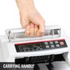 Banknotes Counters Money Counter With LED Display Professional Note Counter With False Banknotes Detector, UV/MG, 1000 Bills/Minute, Counts Only