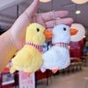 Adorable Little Duck Plush Toy Backpack Pendant & Scarf Keychain