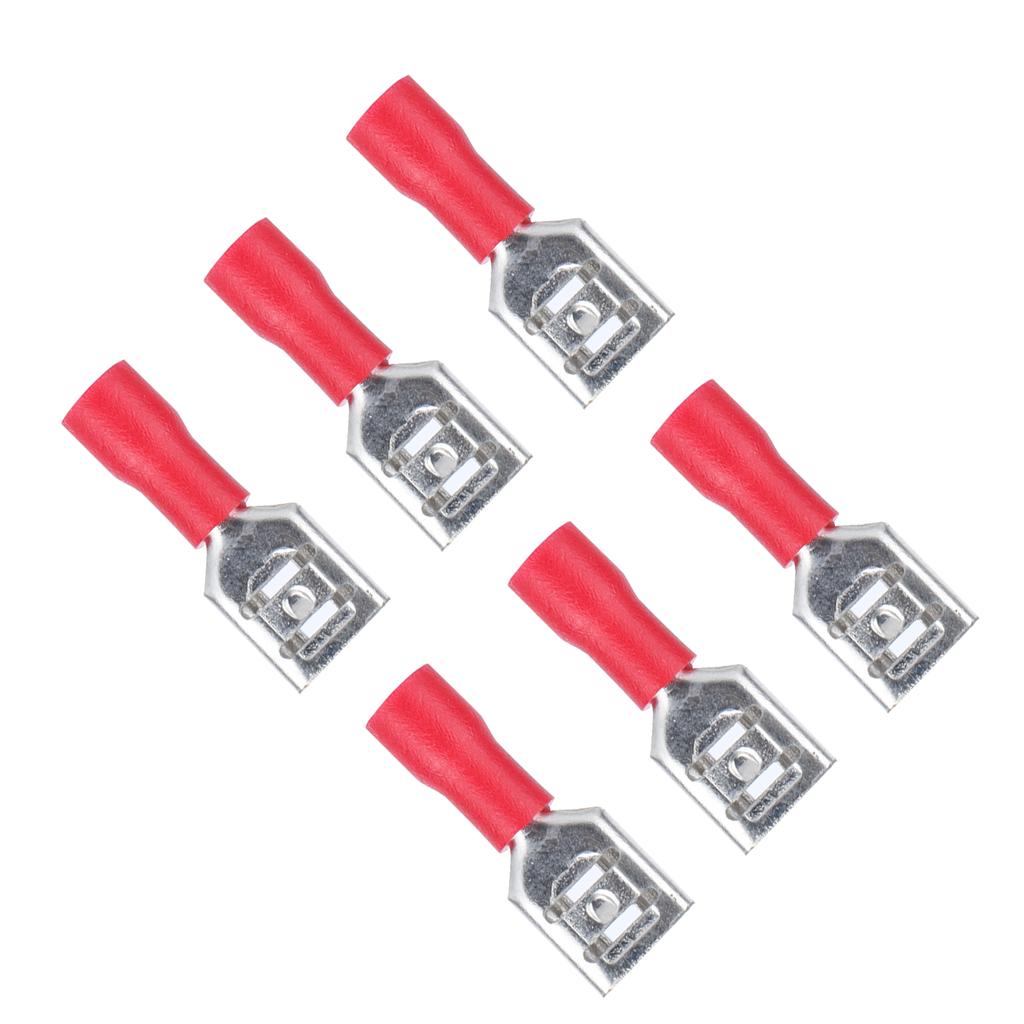 Изолированный плоский соединительный провод FDD1.25‑250 Female прочный долговечный стабильный удобный электрический обжим 