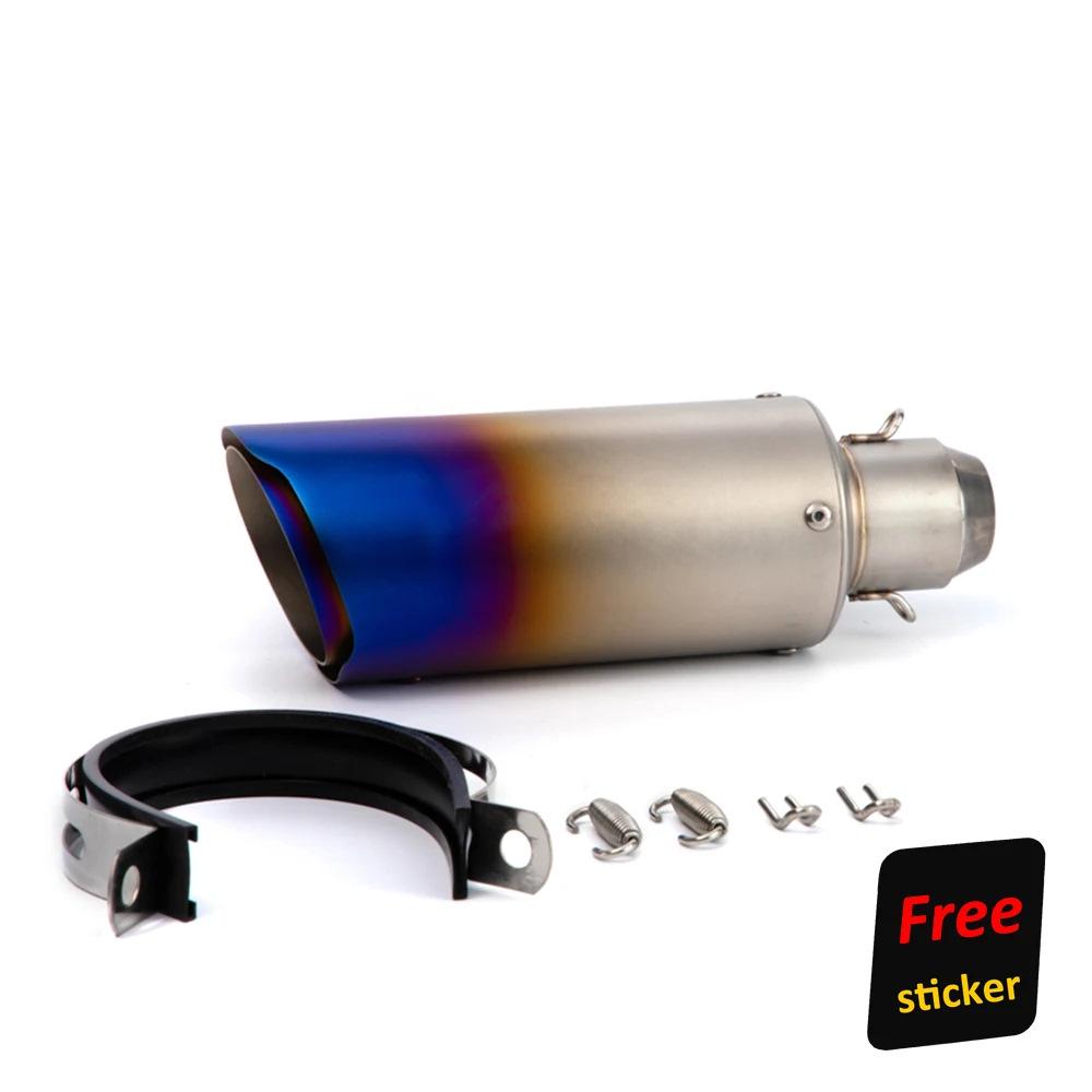 Выхлопная труба мотоцикла, передняя и средняя секции, совместимая с различными моделями