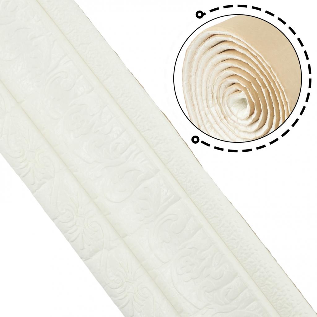 Настенный плинтус 3D из пеноматериала