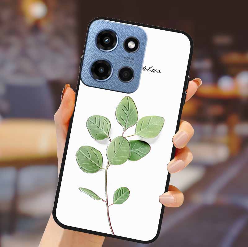Чехол-бампер для телефона Motorola G 5G 2025, мягкий ТПУ-силикон, задняя крышка, 3D тиснение цветка, корпус для Motorola Moto G 5G, Fundas Coque