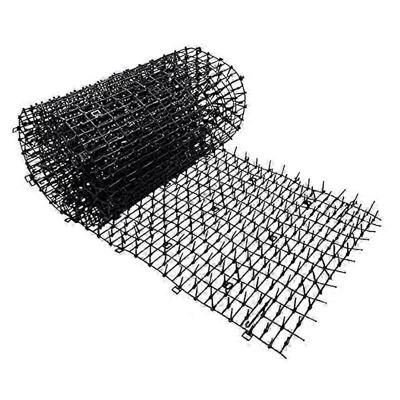 13.1FT Cat Mat with Spikes,Digging Cat Deterrent Devices Prickle Strips Roll Anti Kitten Stopper Tr