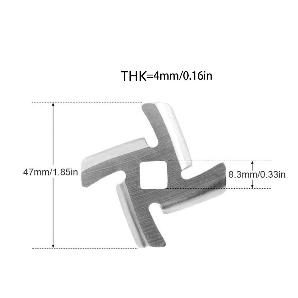 1 шт. Мясорубка пластина чистая мясорубка детали элементы заменить нержавеющую сталь отверстие для мяса пластина