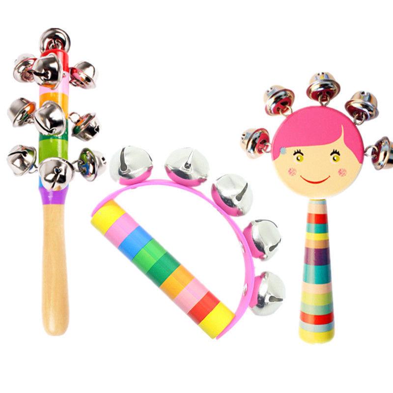 Погремушка для младенцев, для мальчиков и девочек, раннее развитие, тренажер для хватания и отслеживания, 0-12 месяцев
