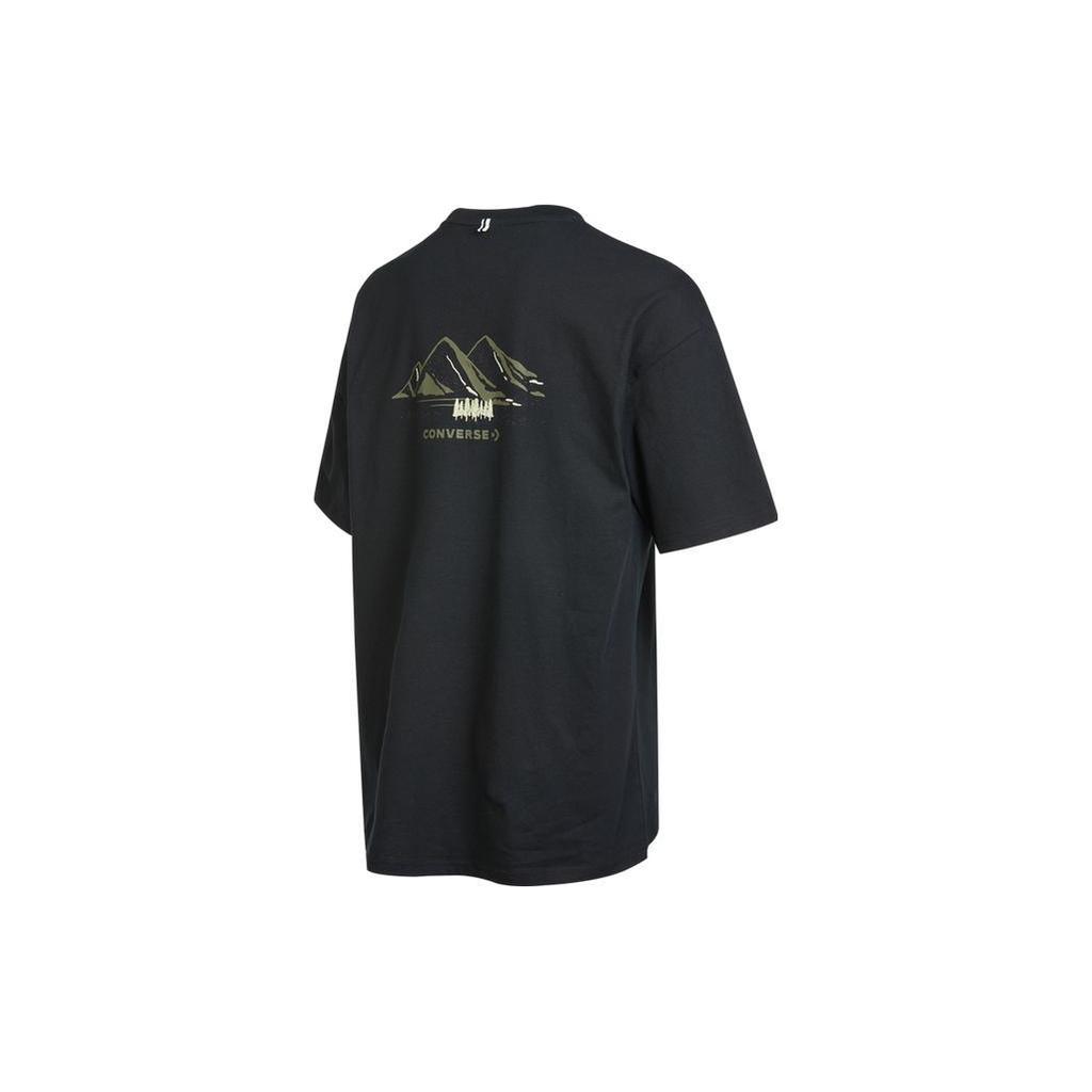 Converse Go Outdoor Мужская футболка Черная 10024357-A02