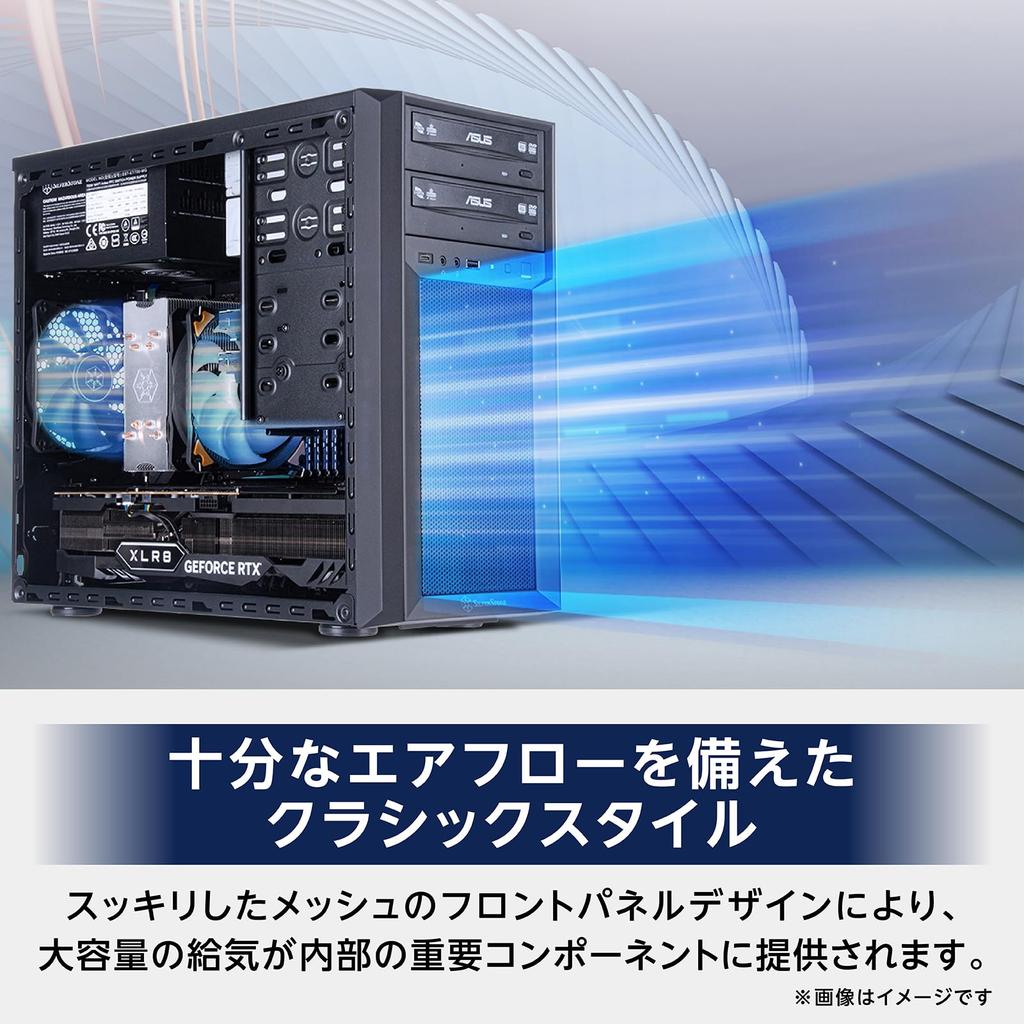 Компактный корпус Silver Stone Silverstone FARA Series с большой емкостью накопителя. Официальный дистрибьютор в Японии. Продукт Micro-ATX SST-FA313-BC.