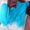 50Pcs Goose Feather Soft Big Floating Dream Catcher Wings Decoration Cat Stick Diy Sunflower Wall Decoration Colored Feathers
