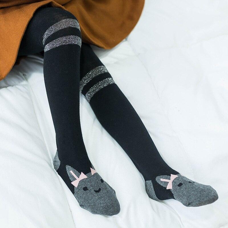 Spring Autumn Cute Baby Tights Kids Girls Knit Tights Cotton Dot Pantyhose For Toddler Children Stockings Infant Stuff