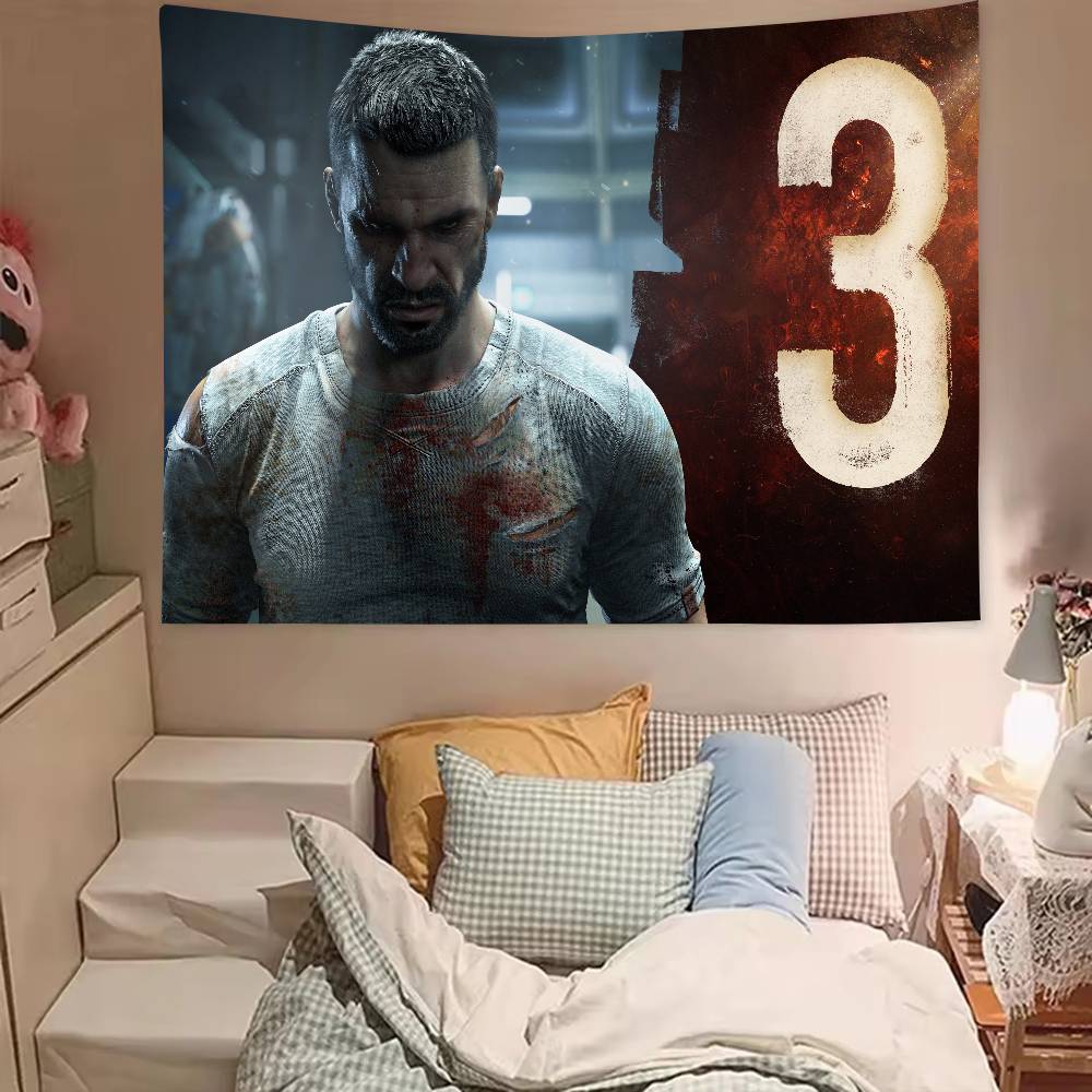 Модная Игра Крутая Dying Light Зверь Гобелен Популярное Украшение Комнаты Настенный Гобелен Арт-Комната Декор Дома Настенное Искусство Декор
