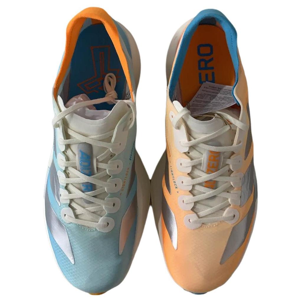 adidas Adizero Adios Pro 4 Марафонские Беговые Кроссовки Унисекс Сине-Оранжевые KH6360
