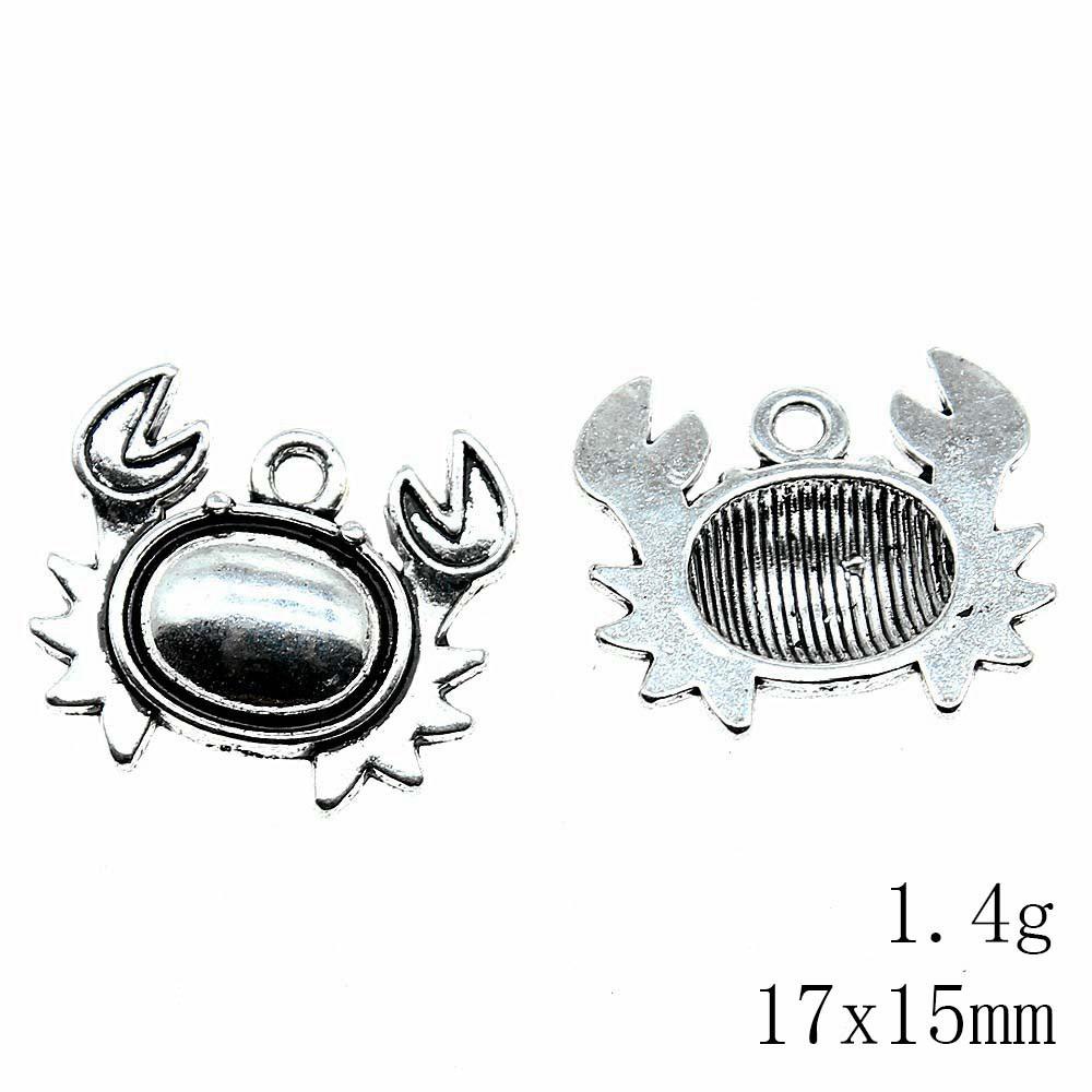 Wedding Anniversary Charms Bulk Octopus Seahorse Crab Shrimp Charms Pendant Cheapest Items Pendants For Bracelets