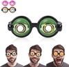 Смешные очки с глазами, забавные солнцезащитные очки для взрослых, комедийные очки для взрослых, глупые и безумные очки с большими глазами, аксессуары для детской вечеринки.