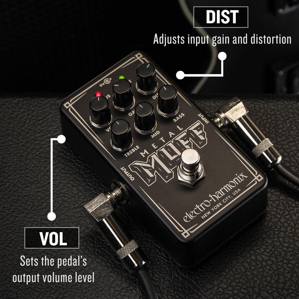 Nano Metal Muff Distortion Guitar Effect Pedal ELECTRO-HARMONIX