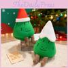 Pine Christmas Themed Tree Plush Toys Short Hair Material Children Doll Playroom