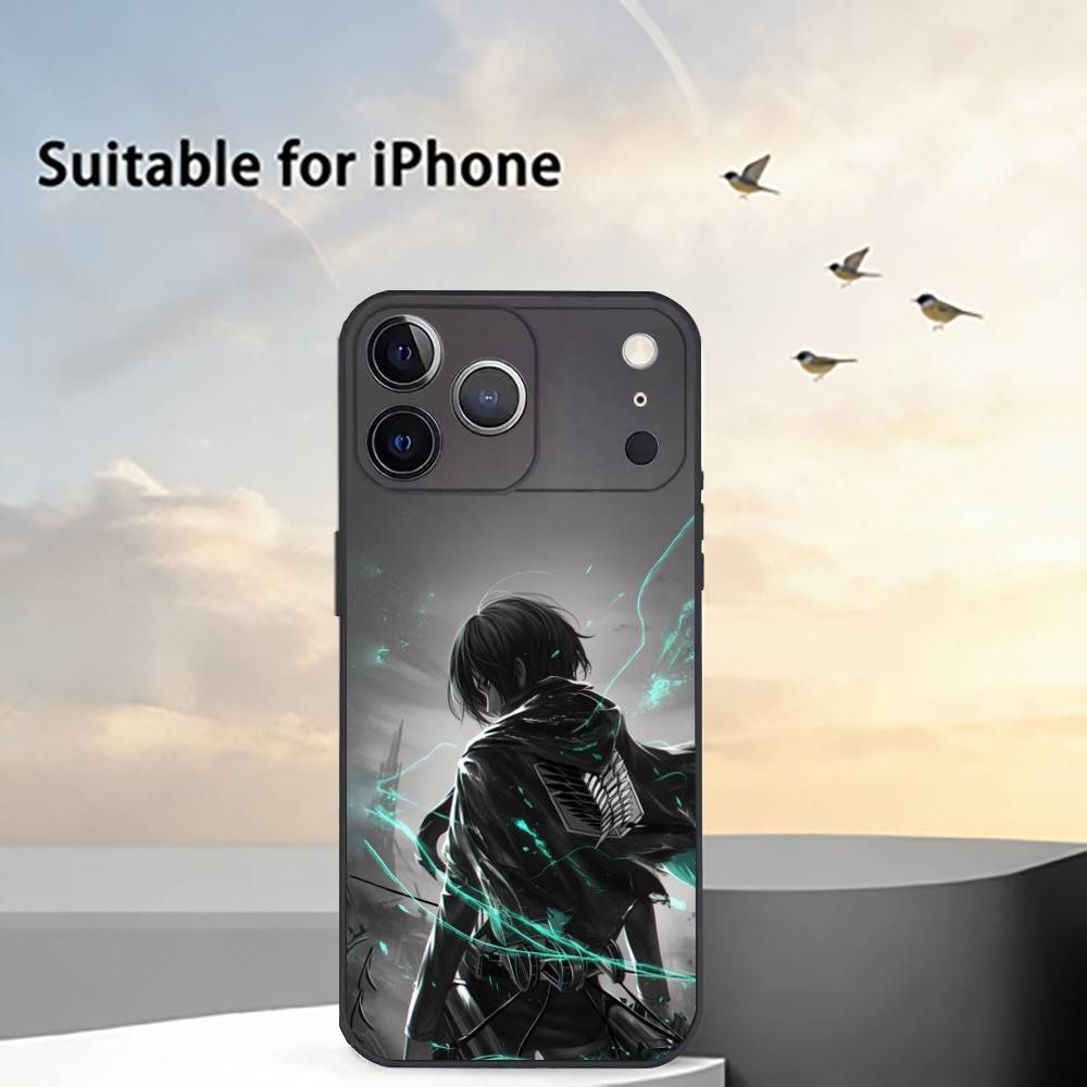 A-Атака на Титанов Микаса Чехол для Телефона Силиконовый Мягкий Для IPhone 17 16 15 14 13 12 11 X XR Plus Pro Max Plus