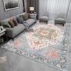Boho Area Rugs Washable Vintage Modern Neutral Large Carpet for Dinning Room Living Room Bedroom Farmhouse Non Slip Mat