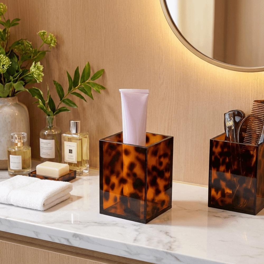 Durable Vanity Tray Lightweight Decor Storage Box Counter Jewelry Tray Bedroom