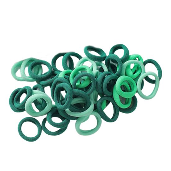 100 шт. маленькое кольцо для волос ярких цветов, плотные, Изысканные детские высокоэластичные простые веревки для волос, аксессуары для волос