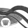 Self-adhesive brush seal, gray, 7x22, 1m