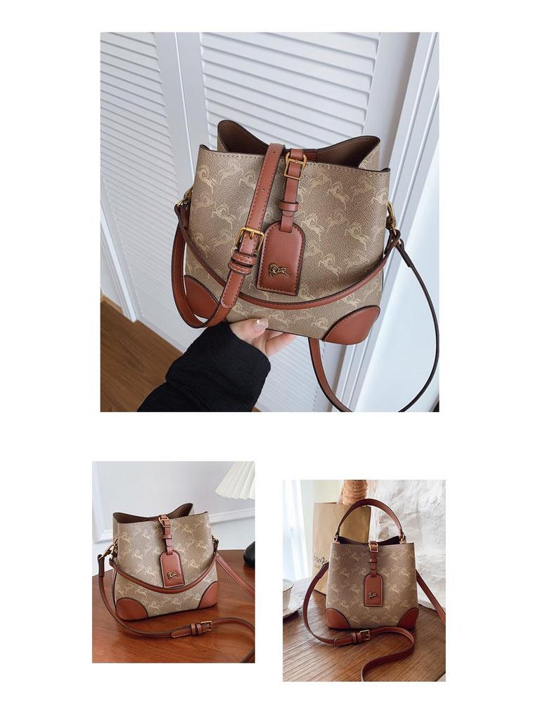 Трендовая сумка-тоут для通勤 2025: Модная сумка-ведро через плечо и на плечо