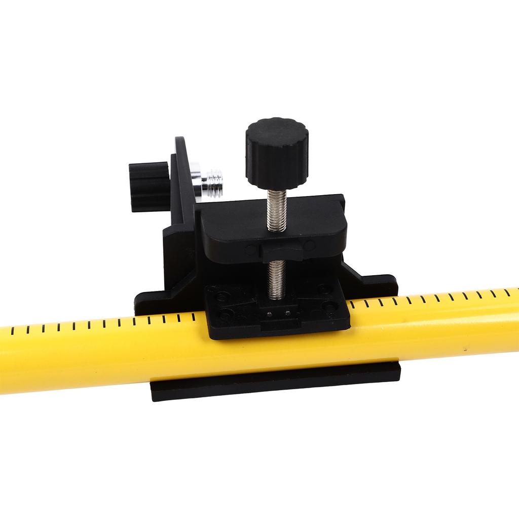 Retractable Surveying Rod with Case, 110.2in