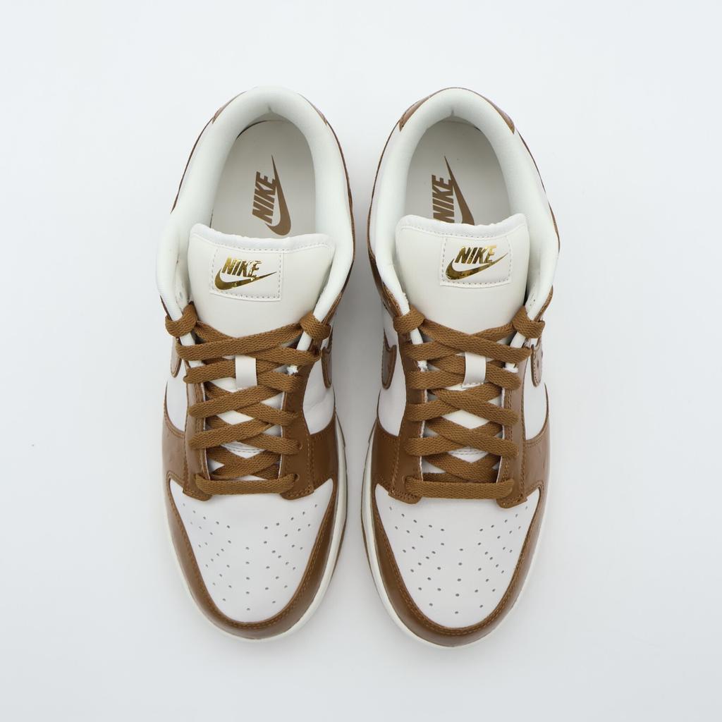 FJ2260-001 Nike Dunk Low LX Але-коричневый Страус Фантом Металлическое золото (Женский)