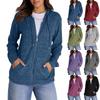 Hoodies For Women Trendy Tops Casual Fall Fashion Long Sleeve Sweatshirt With Pockets Pullover Lightweight